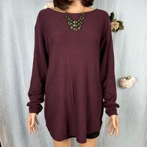 Michael Kors NWT Burgundy Long Sleeve Sweater.